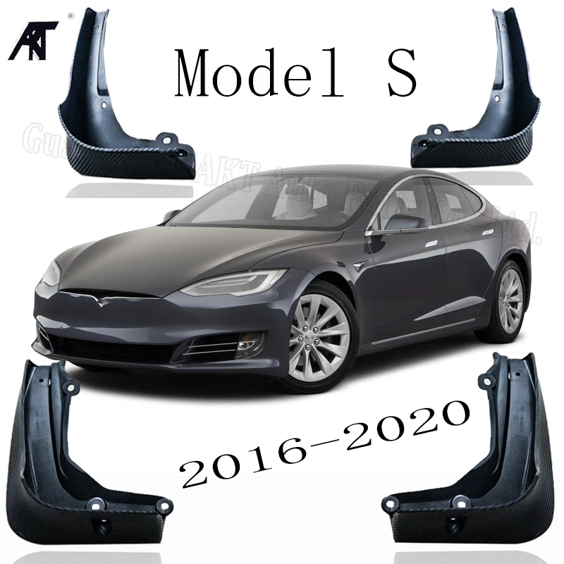 

Брызговики для 2016 Tesla модель S 2017 2018 2019, 2020, литые