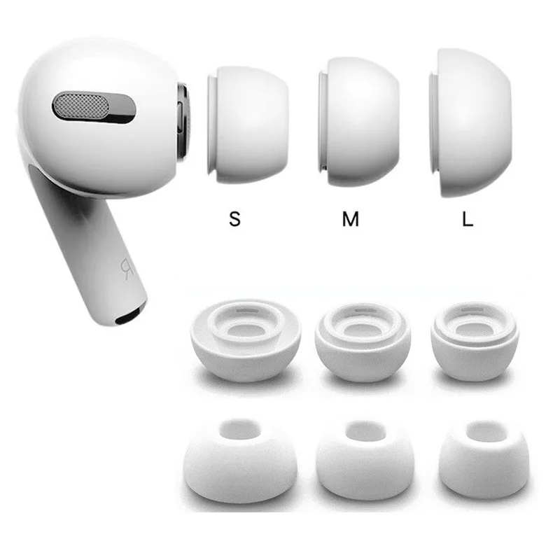 Мягкие силиконовые насадки для ушей Apple Airpods Pro 3 наушники чехол наушников Airpods3