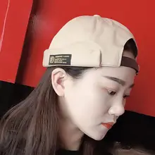 Хлопковая шапка в стиле ретро, дышащая Шапка-бини для женщин и мужчин, шапка в стиле хип-хоп для сохранения тепла, подходящая по форме