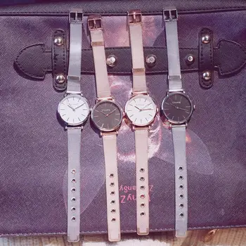 

HobbyLane Women Stylish Simple Style Watch Trendy Quartz Wristwatch for Students Girls