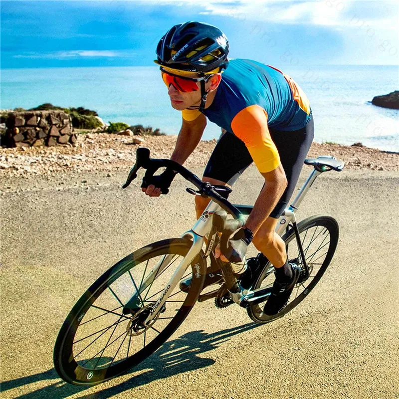 Одежда для велоспорта Gobikeful 2020 Мужская одежда с защитой от ультрафиолета дышащая