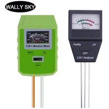 Cheap Soil PH Meter 3 in 1/2 in 1 Sunlight PH Meter Tester Light Humidity Acidity Moisture Measurement Tools for Garden Plant Flowers Cheap Soil PH Meter 3 in 1/2 in 1 Sunlight PH Meter Tester Light Humidity Acidity Moisture Measurement Tools for Garden Plant Flowers
