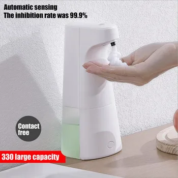 

330ml large capacity Automatic Induction Soap Dispenser Smart Bathroom Clean gel handwashing fluid shower gel Distributor#1