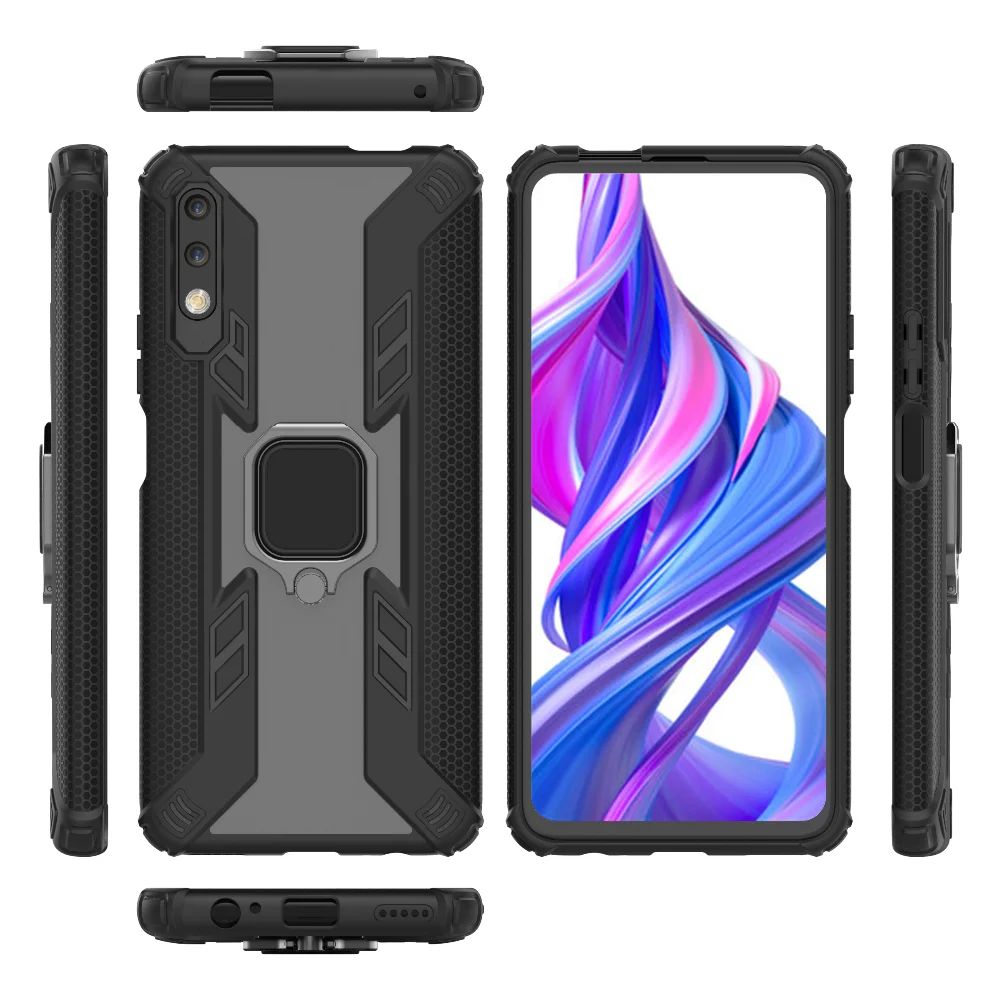 Противоударный защитный чехол для huawei honor 9x 8x Y7 P smart 9x Pro Чехол Прочный чехол для телефона для huawei Nova4E 5 Чехол