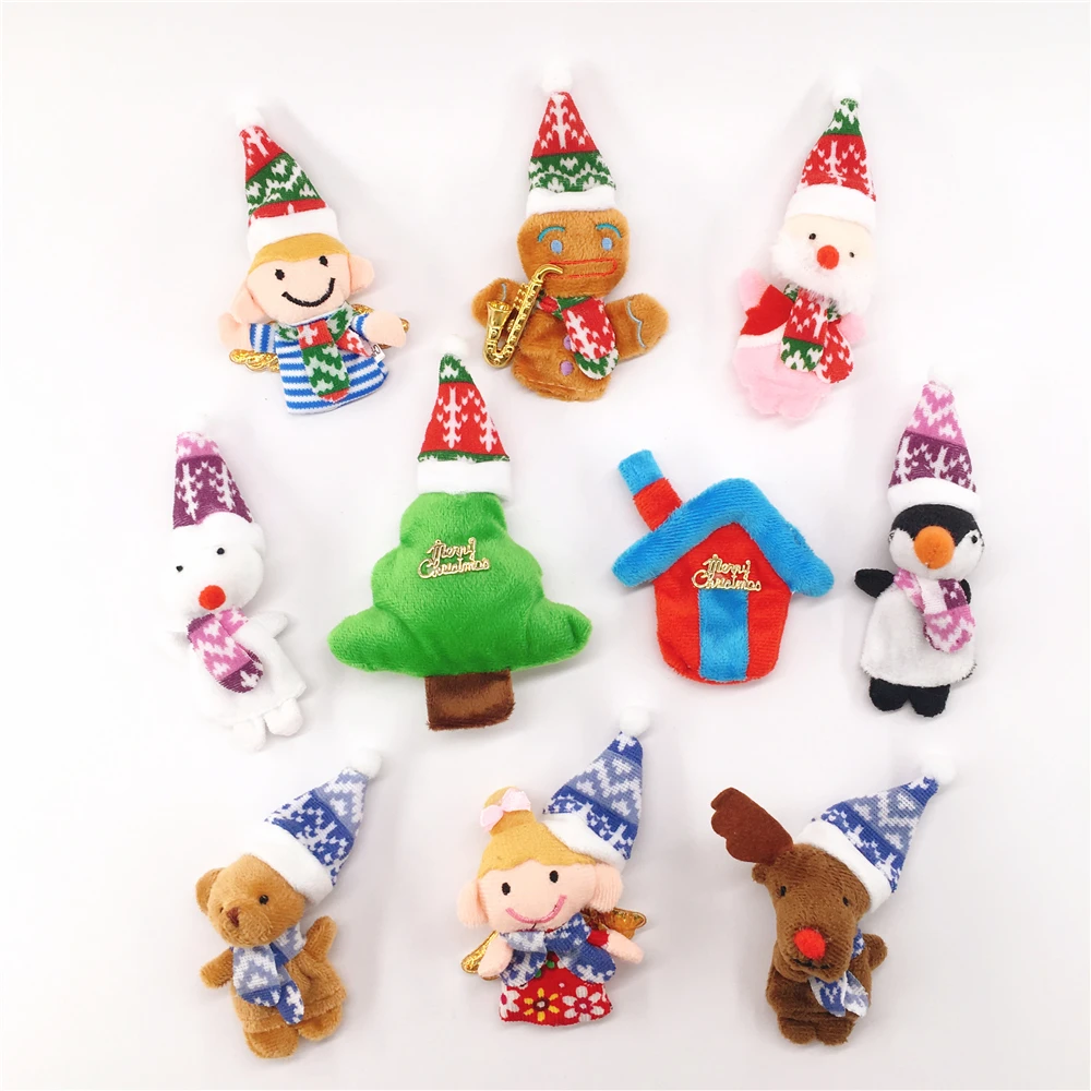 10 шт. рождественские украшения для дома милые магниты на холодильник Животные наклейки плюшевые магниты на холодильник игрушки для детей