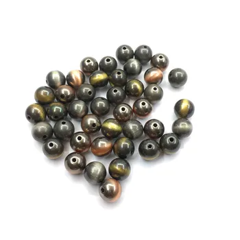 

New arrival! 6-20mm Cat eye/brushed effect Round beads for Hand Made Earrings DIY parts,Jewelry Findings & Components
