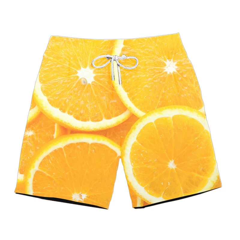 ZLC-DK-CD03 summer new style Fashion shorts food Banana /apple / orange bokeh Print 3d Casual Men Women Shorts Cool Casual shorts - Цвет: ZLC-DK-CD03
