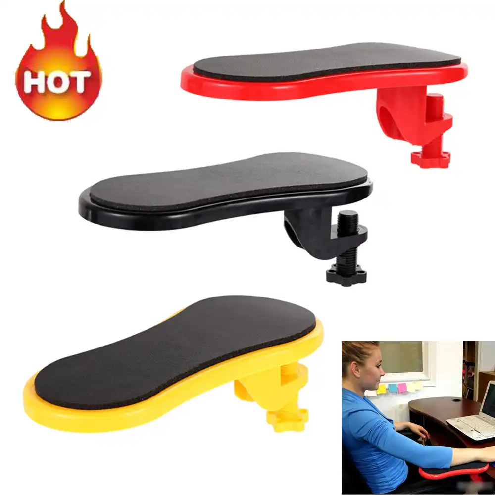 Attachable Armrest Pad Desk Computer Table Arm Support Mouse Pads