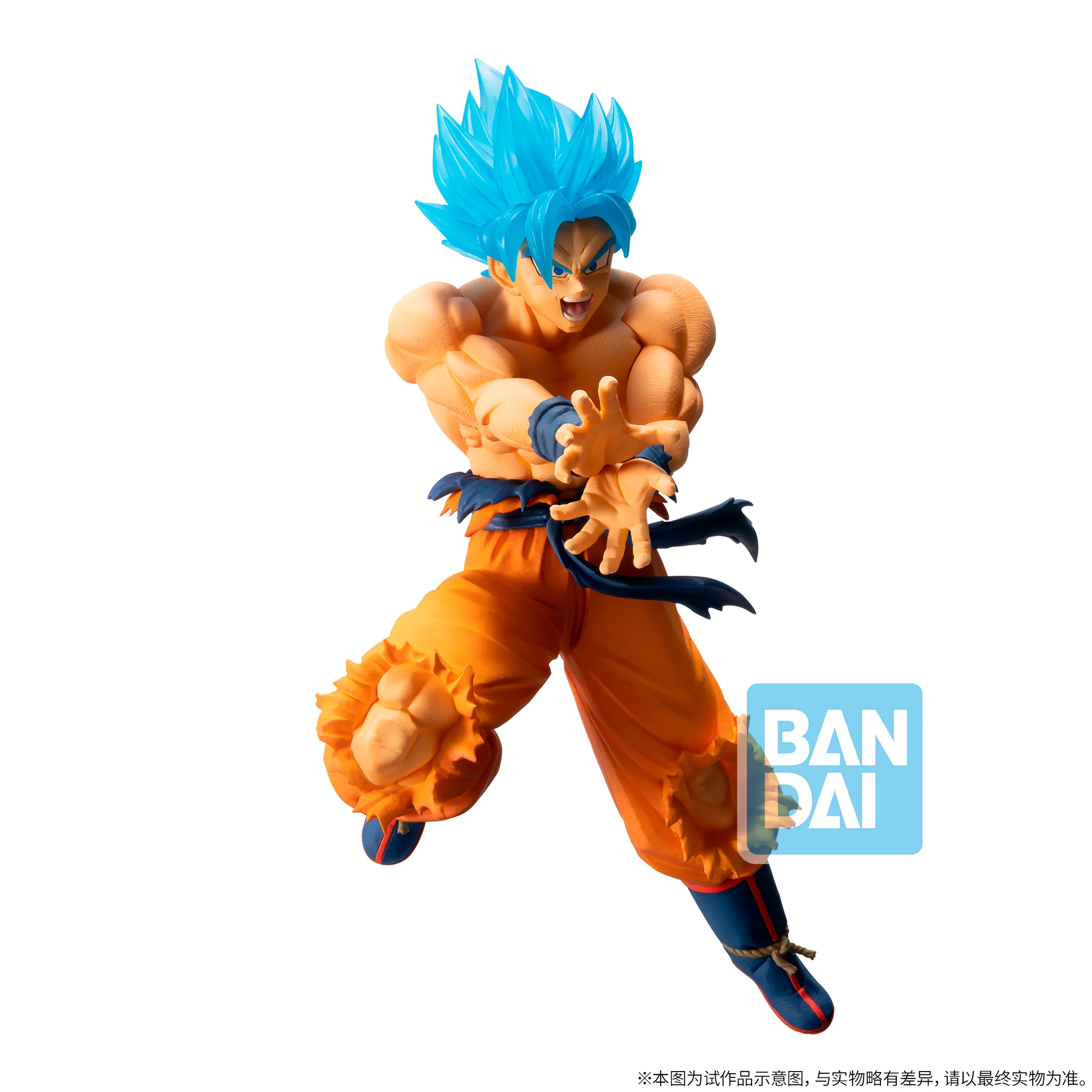 Tronzo Banpresto Dragon Ball Супер Saiyan Grand War Broly Gogeta Goku Вегета Гохан ПВХ фигурка модель игрушки подарки - Цвет: Goku Blue