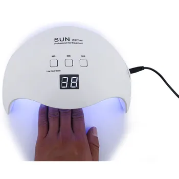 

Nail Dryer For Nail LED UV Lamp 48W USB Lamp For Manicure LCD Display Drying All Gels Nail Polish Nail Art Tools