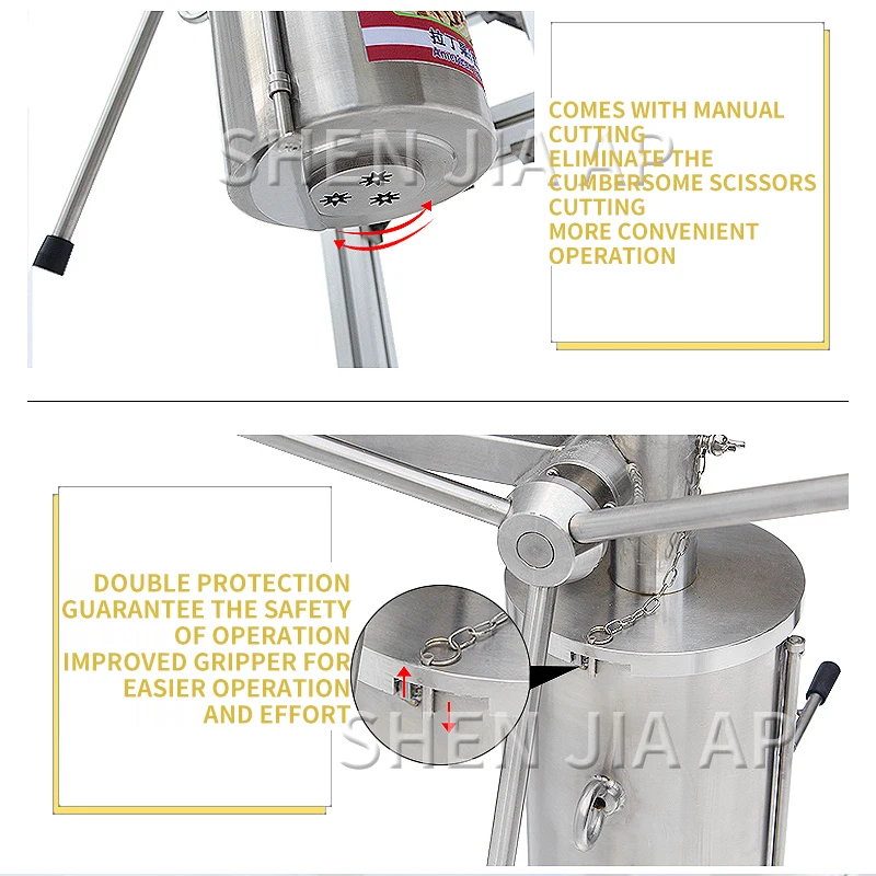 NP-281, коммерческий станок, 5 литров, роскошные латинские фрукты, машина для десерта, производство, бизнес-Предпочтительный инструмент 220 В