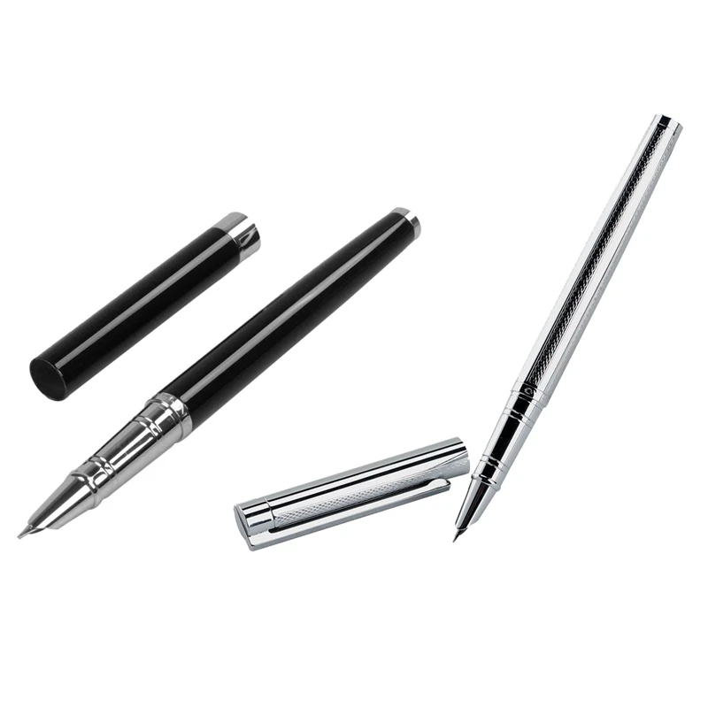 Jinhao 2 предмета 126 Перьевая ручка Перо из иридия изысканные капюшоном для офиса)