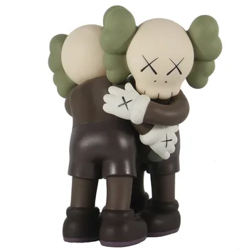 

Hot Sale Creativity 26cm Bear Bricklys Action Figures Blocks Bears Together PVC Dolls Collectible Models Toys