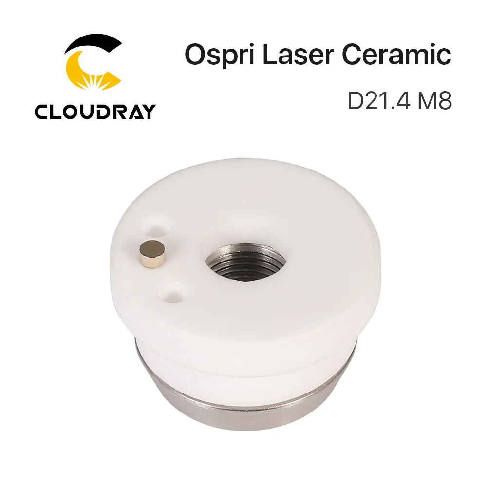 Керамический держатель сопла Cloudray OEM Ospri диаметр лазерной головки 21 4 мм резьба M8