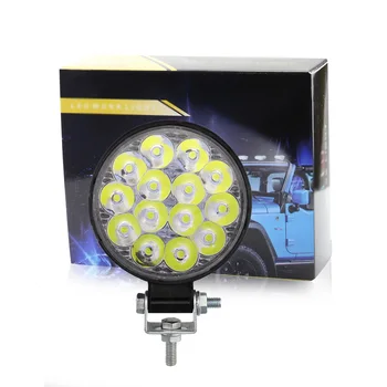 

6000-6500k Car working light IP68 2pcs 14-lED Driving Spot Accessories