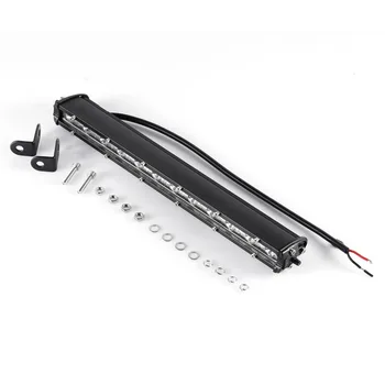 

Black Diecast Housing Energy Efficient 36W 6000K Lighting Effect Flood /Spot Beam 10-30 DC Long Strip Light