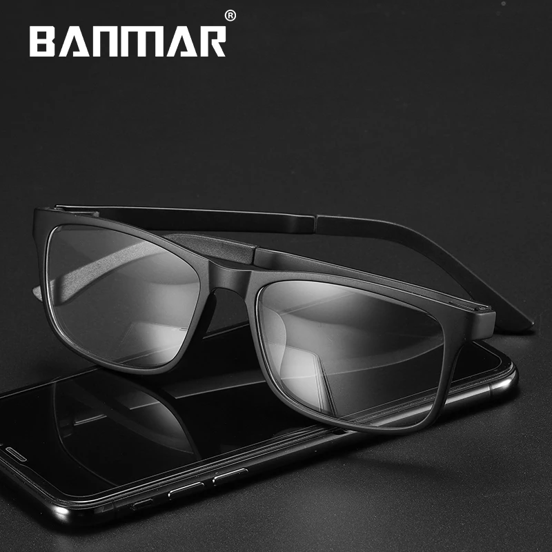 

BANMAR New Vintage Men Gaming Glasses ULTEM(PEI) Computer Anti Blue Ray Light Myopia Spectacle Optical Women Men 5504