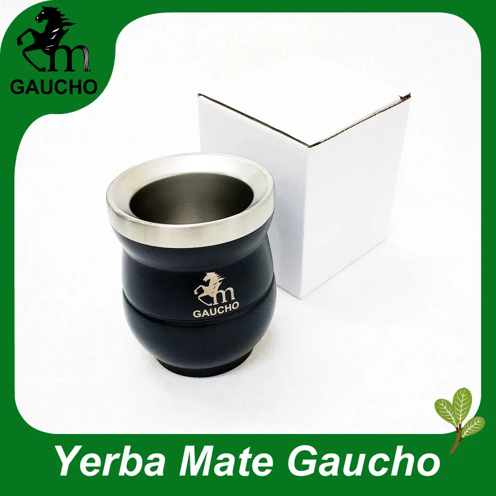 120 шт/лот из нержавеющей стали Yerba mate Calabash Delicate Yerba mate Gourds с теплоизоляцией легкая чистка горячая Распродажа MT017-150