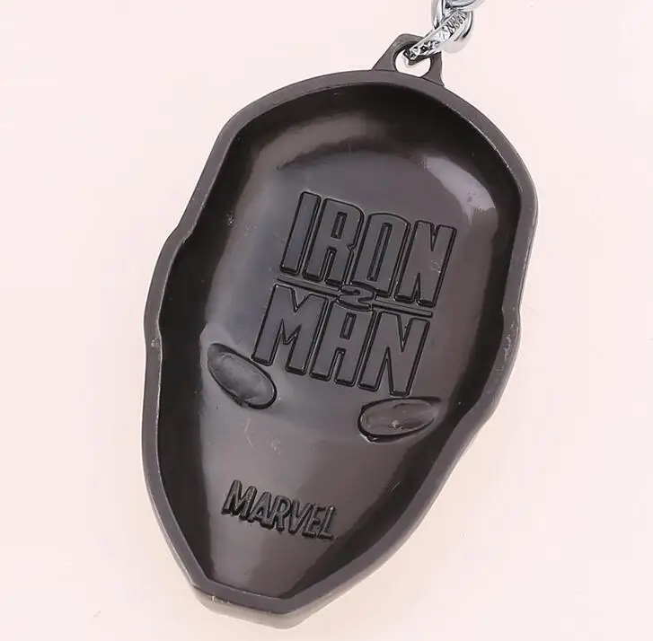 Супер Герой Мстители Железный человек брелок с героями Marvel металлический брелок Классический кулон брелок аксессуары подарок