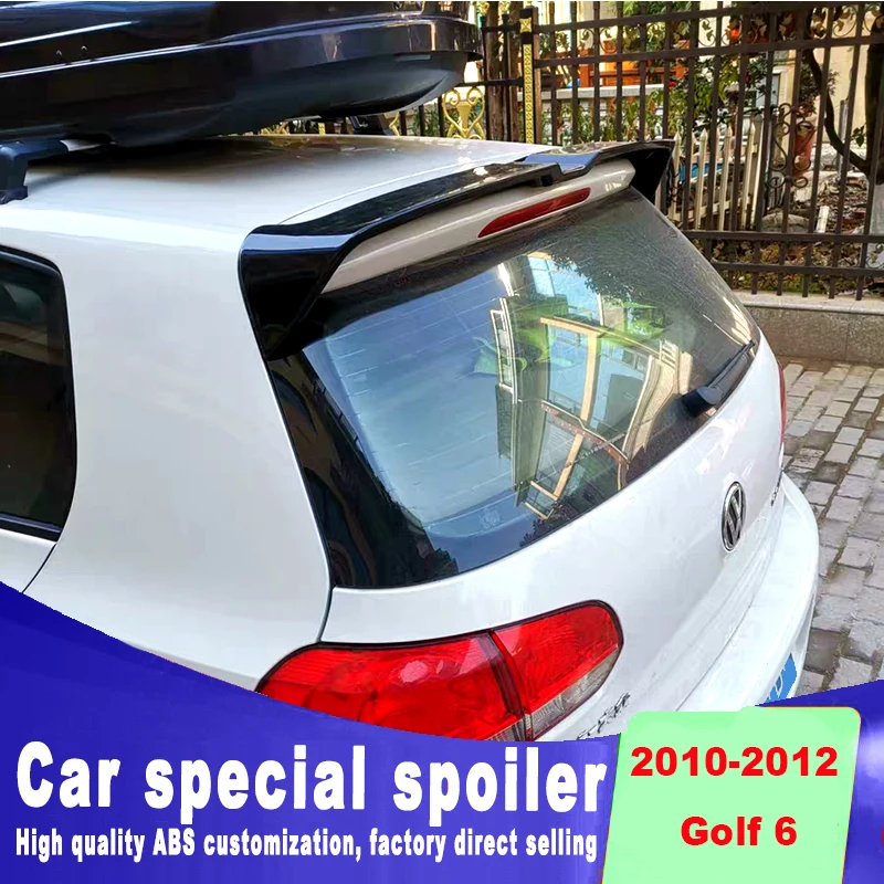 2010 2011 2012 для Volkswagen VW Golf 6 MK6 спойлер заднего окна задний MK6|Спойлеры и крылья| |