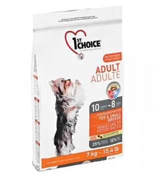 

1st choice dog food miniature and small breeds 7 kg, chicken