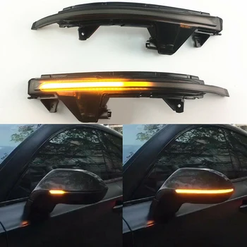 

2Pcs Side Wing Mirror Indicator Dynamic Water Flowing Turn Signal LED Light For- A7 S7 RS7 2010-2016