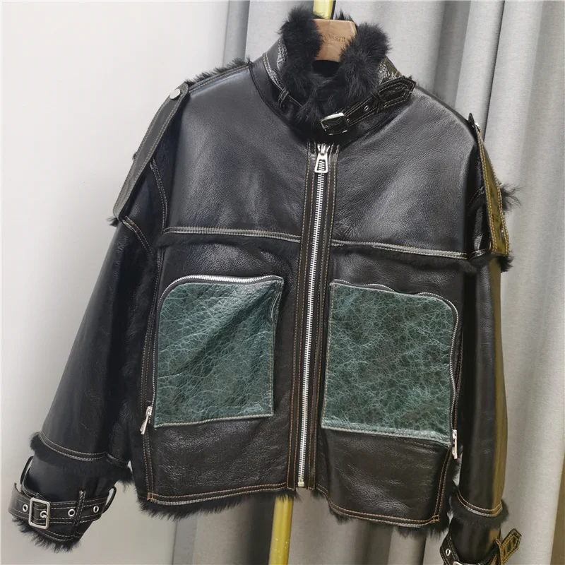 当店人気の限定モデルが再々々入荷☆ ロシアの冬の女性の暖かい本物の両面毛皮のジャケット女性の革の毛皮のコート 本店は -24-7ops.com