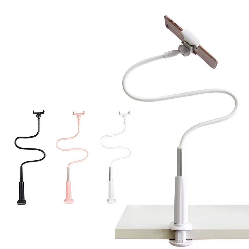 

Phone Holder Bed Gooseneck Mount Flexible Arm Bracket for Smartphone Bedroom Desktop JA55
