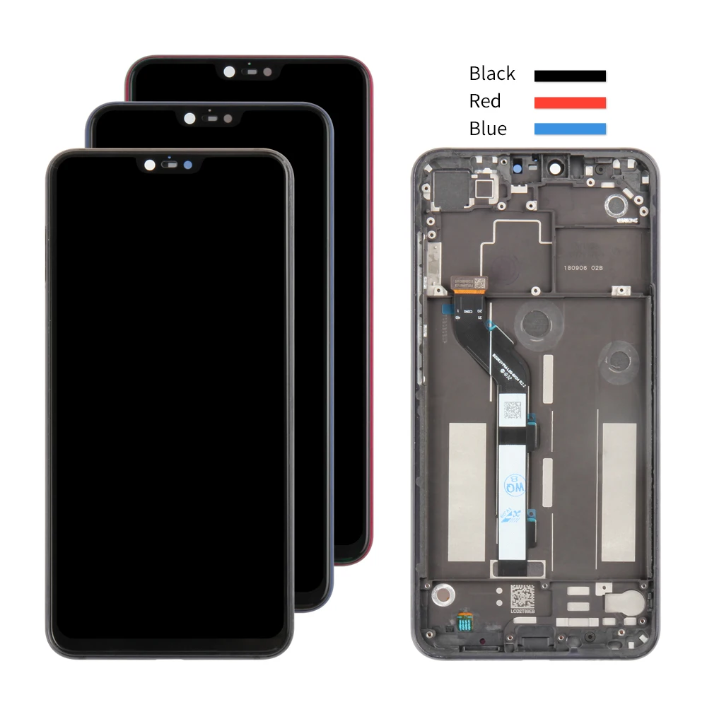 ЖК дисплей для XiaoMi Mi8 Lite матричный сенсорный экран Mi 8X дигитайзер датчик в сборе