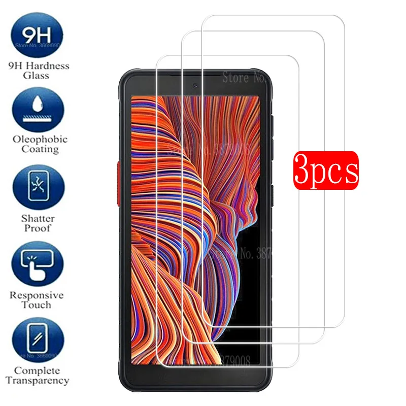 Защитное стекло для Samsung Xcover 5 3 шт. закаленное Galaxy Xcover5 защитная пленка телефона sklo