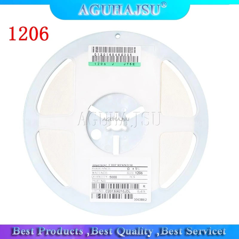 100 шт. 1206 SMD резистор 1% 300 Ом проволочного чипа 0 25 W 1/4W 300R 301 | Электронные компоненты