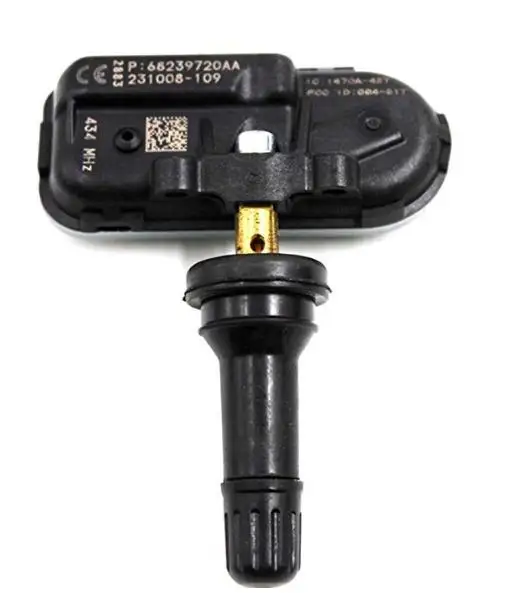 Gussin 4(четыре) шт. датчик давления в шинах автомобиля TPMS 68249197AA подходит для Chrysler JEEP 433 МГц