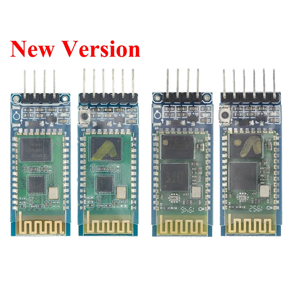 HC 05 06 Master Slave 6Pin/4Pin Anti Reverse Встроенный последовательный модуль Bluetooth беспроводной