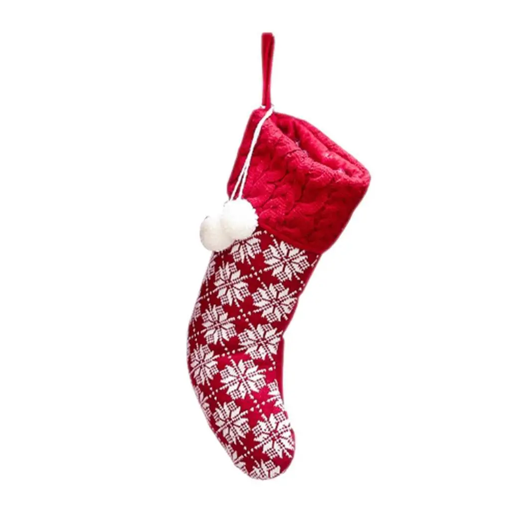 

New Creative Christmas Gift Bag Christmas Stocking As Picture Decoration