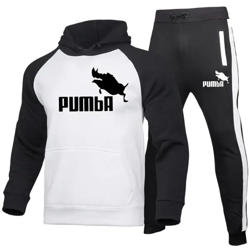 

Nuevo empalme casuales de los hombres de la marca de ropa deportiva traje de fitness ropa deportiva los + pantalones de 2 piezas