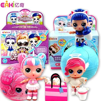 

Eaki Original Surprise Dolls DIY Toys for Girls Toy Dolls with Original Box Puzzle Birthday Dolls for Girls Toys for Children
