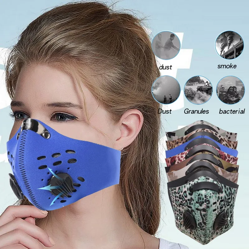 

Anti Dust Mask Half Face Mask Safety Breathing Mask Cycling Half Face Mask Respirator Activated Anti Cold Sports Masks