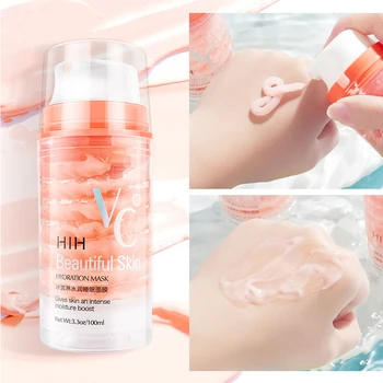 

Ice Cream Hydrating Sleep Mask Moisturizing Face Mask Skin Care Products To Stay Up Late Disposable Facial Mask