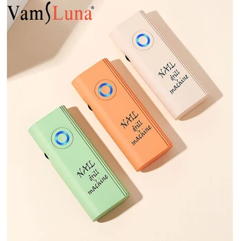 

Portable Rechargeable Nail Drill Machine Manicure Machine Electric Nail File Art Tools Set Kit Accessory With Three Colors