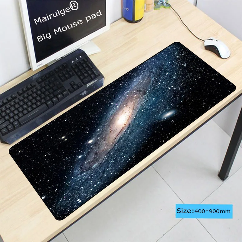  Colorful Space Outer LockEdge mouse pad gamer play mats Large Gaming Mouse Pad Mouse Mat Keyboard P
