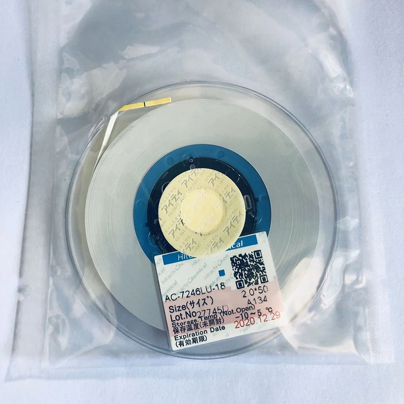 New Date ACF AC 7246LU 18 TAPE For LCD Screen Repair 1.2/1.5/2.0mm*10m/25m/50m Original LCD Anisotropic Conductive ACF Film|Tape| - AliExpress