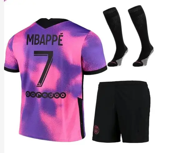 KIMPEMBE nuovi uomini DI alta qualità 2021 ps kit per adulti MBAPPE vertopi MARQUINHOS NEYMAR JR DI MARIA FLORENZI UAN BERNAT shirt