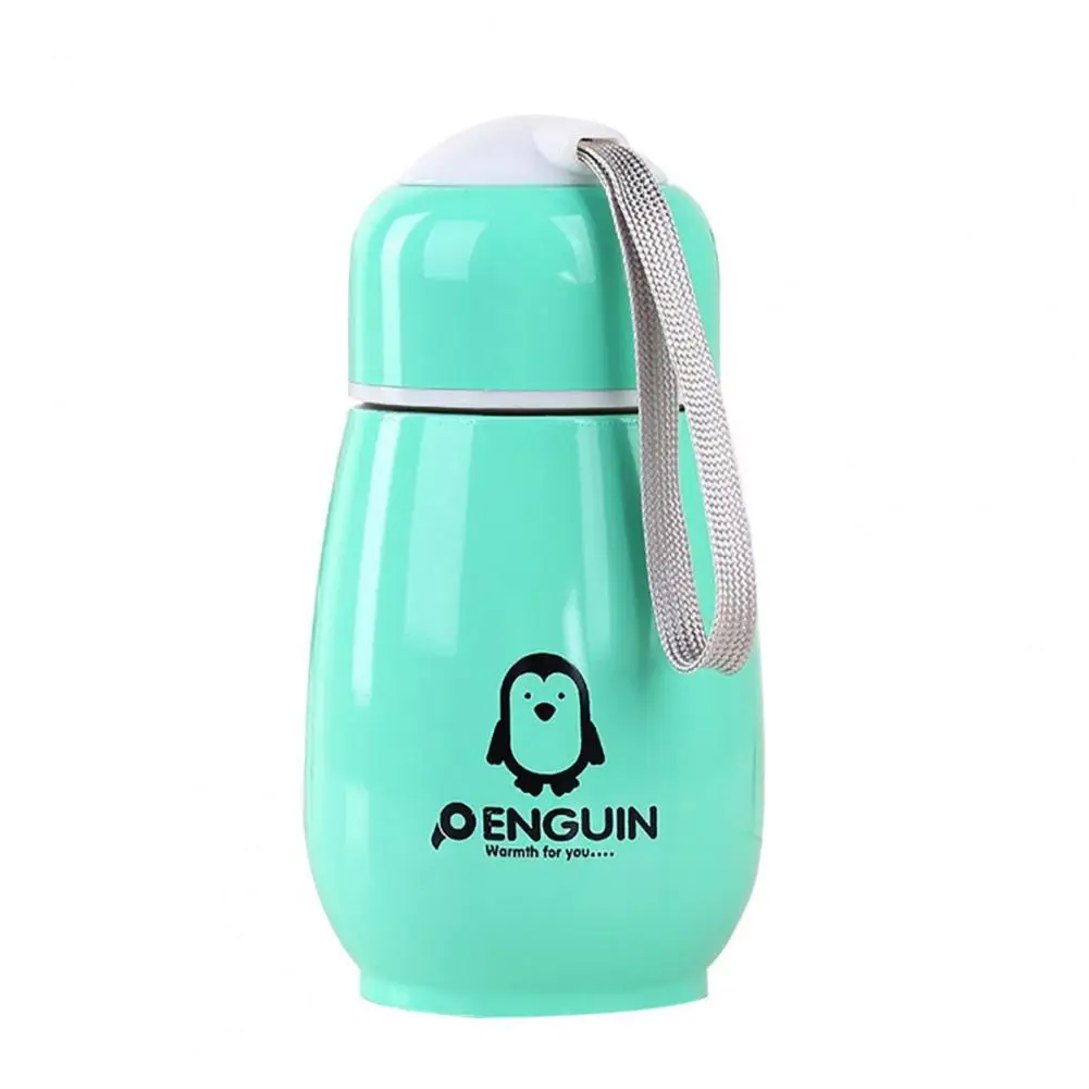 300ml Water Bottle Thermos Cute Lovely Penguin Portable Sport Travel Outdoor Mini Vacuum Flasks Multicolor Cartoon Mug Wholesale | Дом и сад
