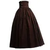 Vintage Medieval Renaissance Pleated Maxi Skirt For Women High Waist Cos Costume Autumn Gown Big Swing Skirt Plus Size S-3XL ► Photo 3/6
