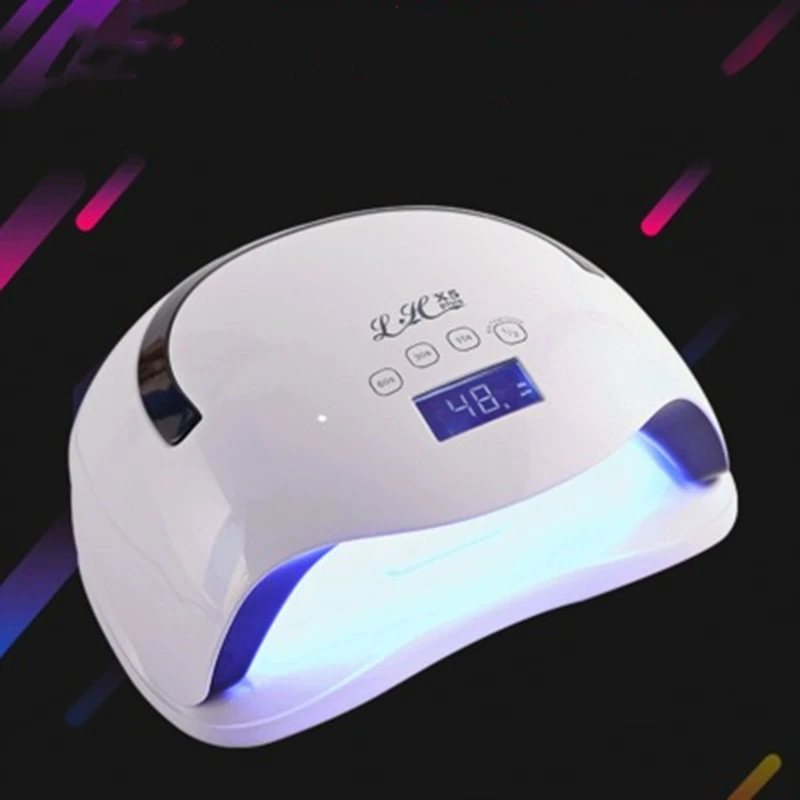 

SUN X5 Plus UV LED 58W Nail Dryer Gel Polish Curing Lamp Timer LCD Display 15/30/60/99sTimer Sensor Nail Art Manicure Tools