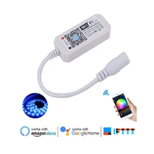 

Magic Home Mini RGB RGBW Wifi Controller For Led Strip Panel Light Timing Function 16million Colors Smartphone Control led strip