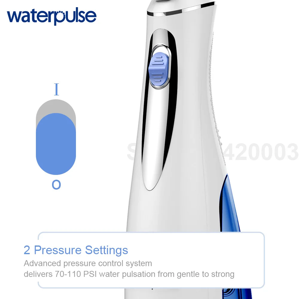 Ирригатор для полости рта Waterpulse V400 портативный беспроводной Стоматологический