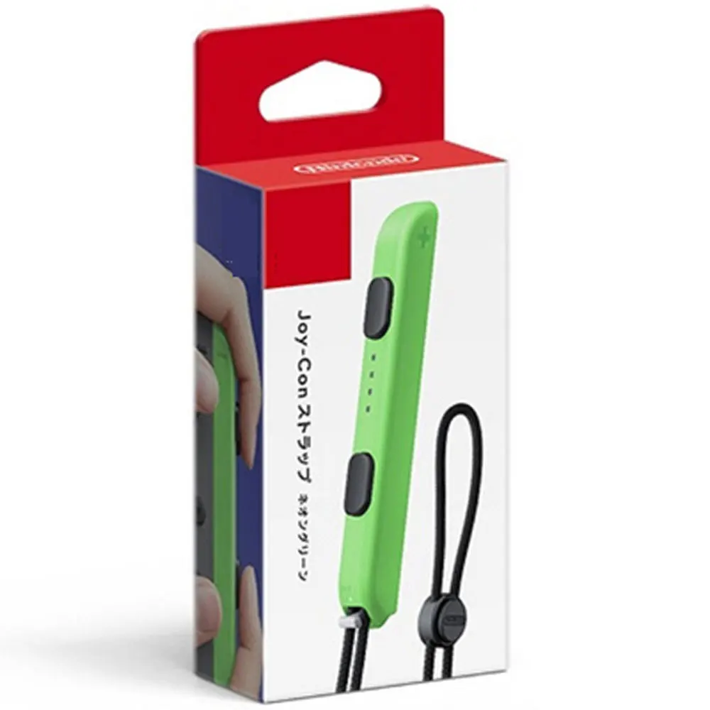 Neon Green Замена для Nintendo Switch Joy-Con ремешок на запястье с ремешком для руки - Цвет: Neon Green