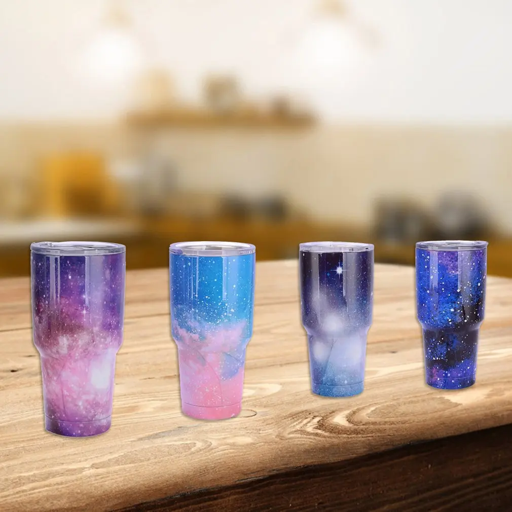 Portable Size Stainless Steel Cup Car Office Travel Coffee Tea Milk Mug Water Bottle With Sealing Cap