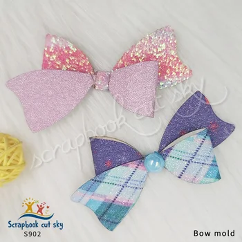 

Bowknot mold S902 Scrapbook cut sky products are suitable for general-purpose machines in the market